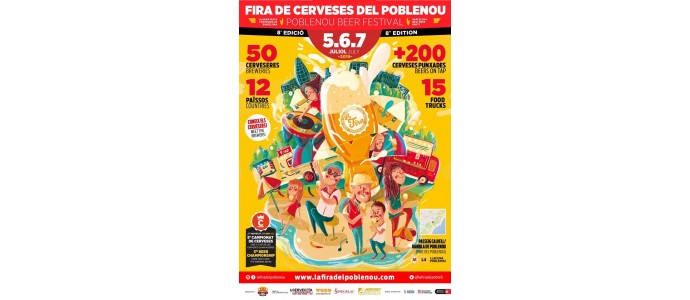 VIII Feria de la cerveza de Poblenou Barcelona